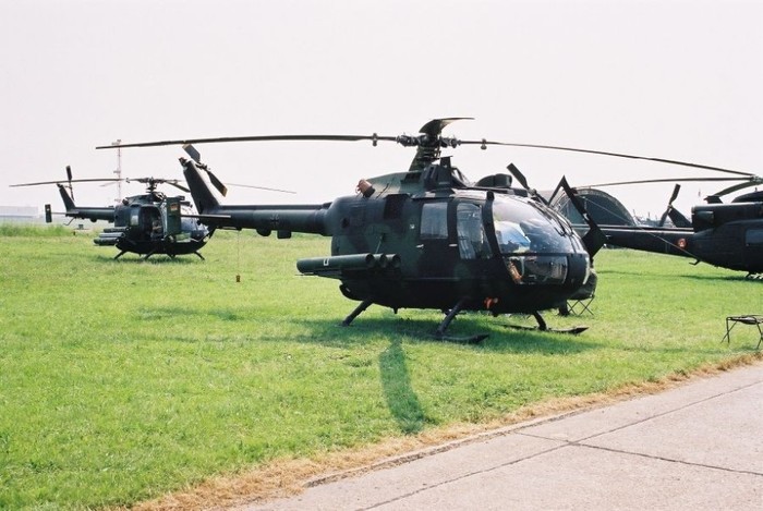 Số lượng trực thăng đa năng hạng nhẹ Bo 105 từng được sản xuất : Trên 1.500 chiếc.